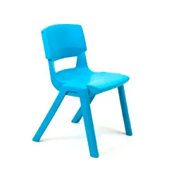 Sedia “Postura+” - Linea CAM - H 43 cm - Azzurra