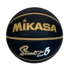 Pallone Minibasket Mikasa Misura 5 Nero e Oro