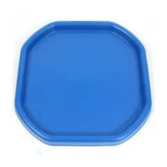 Large Tray for Children's Play and Creativity cm.70x70 Blue