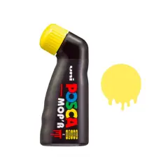 Uni Posca MOP'R Bottle with Sponge Dispenser Tratto 3-19 mm. Yellow