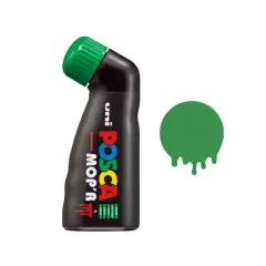 Uni Posca MOP'R Con Erogatore a Spugnetta - Tratto 3-19 mm - Verde