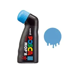 Uni Posca MOP'R Bottle with Sponge Dispenser Tratto 3-19 mm. Light Blue
