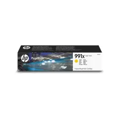 Original Yellow High-Capacity HP 991X PageWide Cartridge