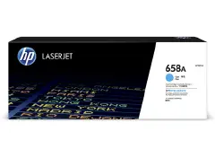 Original LaserJet HP 658A Cyan Toner Cartridge