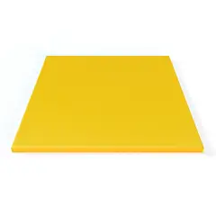 Materassino Color per Ginnastica e Psicomotricità dei Bambini cm.140x140, Giallo
