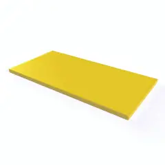 Color Mattress for Children's Gymnastics and Psychomotricity - 100x200 cm - Yellow