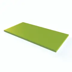 Materassino Color per Ginnastica e Psicomotricità dei Bambini cm.100x200, Lime