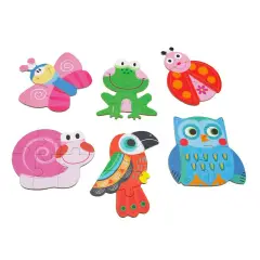 Puzzle Progressivi 6 Animali in Cartone per i Bambini più Piccoli, 27 Tessere in Scatola