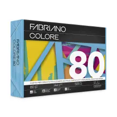 Carta Per Fotocopie Fabriano Colore 80 Gr/mq A4 Azzurro Risma 500 Fogli