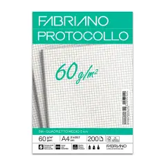 Fabriano Protocol Paper 60gr Squares 5 mm - Sheets 200