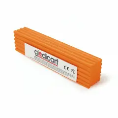 Plastilina Giodicart Pasta da Modellare Colorata – Panetto 500 g Arancione