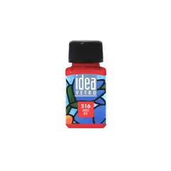 Idea Glass Colors ml. 60 Red