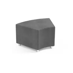Corner Ottoman H 45 Cm Gray For Innovative School Environments