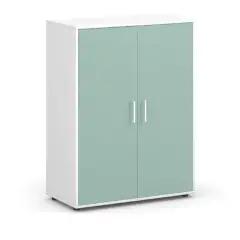 VICTORY CABINET WITH DOORS SAGE H 119 CM.