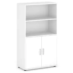 VICTORY CABINET WITH 2 WHITE DOORS H 158 CM.