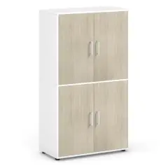 VICTORY CABINET WITH 4 DOORS NATURAL H 160 CM.