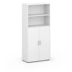 VICTORY CABINET WITH 2 WHITE DOORS H 196 CM.
