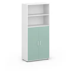 VICTORY CABINET 45X90 C/2 DOORS COL.SAGE H 196 CM
