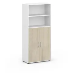 VICTORY CABINET 45X90 C/2 DOORS COL.NATURAL H 196 CM