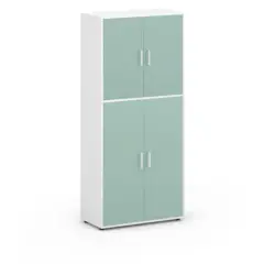 VICTORY CABINET WITH 4 DOORS SAGE H 196 CM.