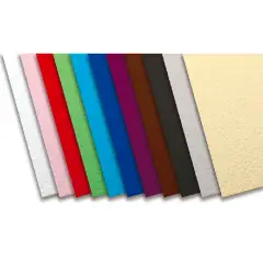 Premium Colored Cardboard Smooth-Rough cm. 70x100 Supplementary Assortment 30 Sheets