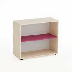 Kubò Birch Day Cabinet H 75 cm Fuchsia Shelf - CAM Compliant