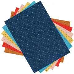 Carta Seta con Rilievi Stelle – 23 x 33 cm – Confezione 10 Fogli