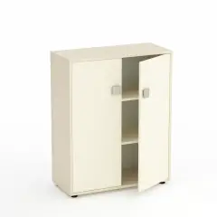 Mobile Scuola Infanzia Kubò Betulla 2 Ante H 110 cm. Magnolia - Conforme CAM
