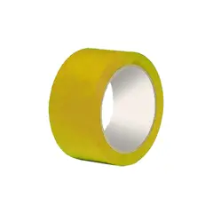 Glossy Adhesive Tape 48 mm x 66 mt Yellow