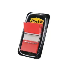 Post-It 3M Index 43x25 mm - Red, 50 Pieces