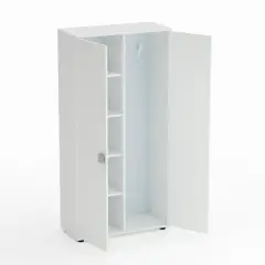 Mobile Spogliatoio Kubò Bianco, Ante Bianco - Conforme CAM