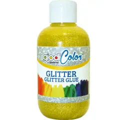 Tempera Giodiglitter 250 ml. Giallo