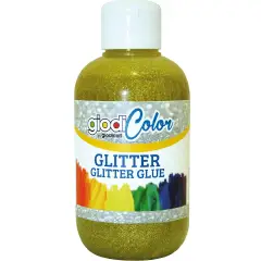 Tempera Acriica Glitter Giodicolor - 250 ml - Oro