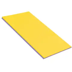 Materassino Modulare Bicolor Giallo-Glicine