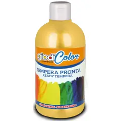 Giodicolor Children's Tempera Color 500 ml. Gold