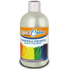 Giodicolor Children's Tempera Color 500 ml. Silver