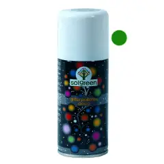 Vernice Acrilica Glitter Spray Verde