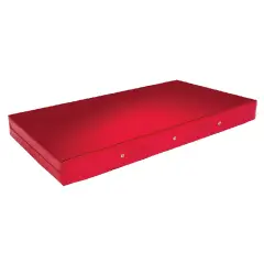 Materasso Palestra D16 200x100x40 cm – Colore Rosso – Ignifugo Classe 1