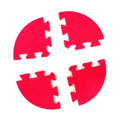 Set 4 Multicolor Eva Corners for Puzzle Mats