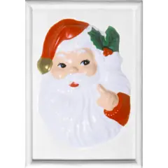Stampo per Colata – Babbo Natale 1 13x19 cm per Ceramica, Cera e Sapone