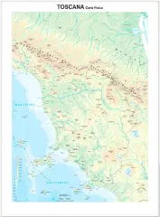 Tuscany Regional Geographic Map