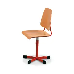 SGABELLO REGOLABILE ROSSO