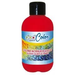 Acrylic Tempera 250 ml. Red