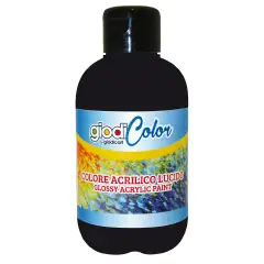 Acrylic Tempera 250 ml. Black