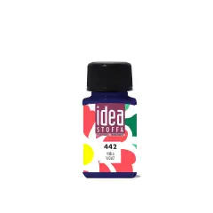 Colori per Stoffa Maimeri Idea Viola Trasparente – Flacone 60 ml