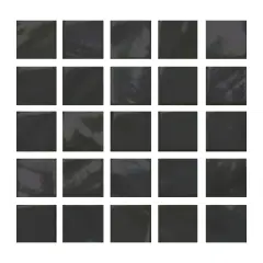 Tessere Mosaico Marmorizzate – Colore Nero