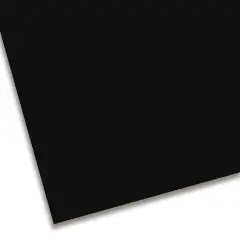 Smooth Premium Colored Paperboard - FSC, Black Color, 70x100 cm