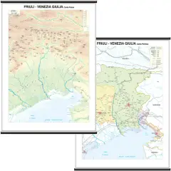 Friuli Venezia Giulia Regional Geographic Map