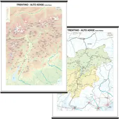 Trentino Alto Adige Regional Geographic Map