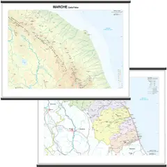 Marche Regional Geographic Map